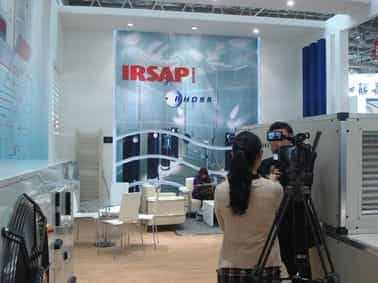 IRSAP CHINA in ISH & CIHE exhibition in Beijing.