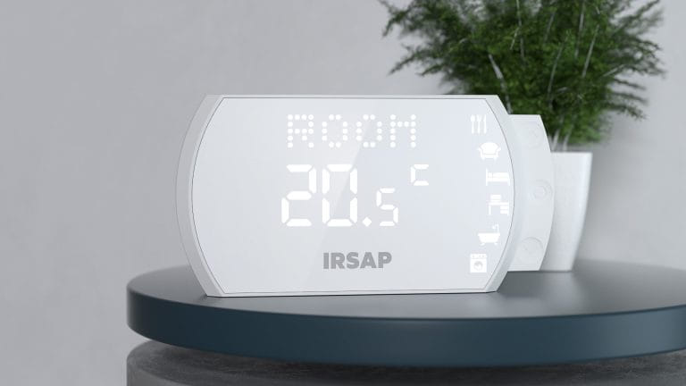 No more unpleasant surprises, with IRSAP NOW anti-freeze thermostat